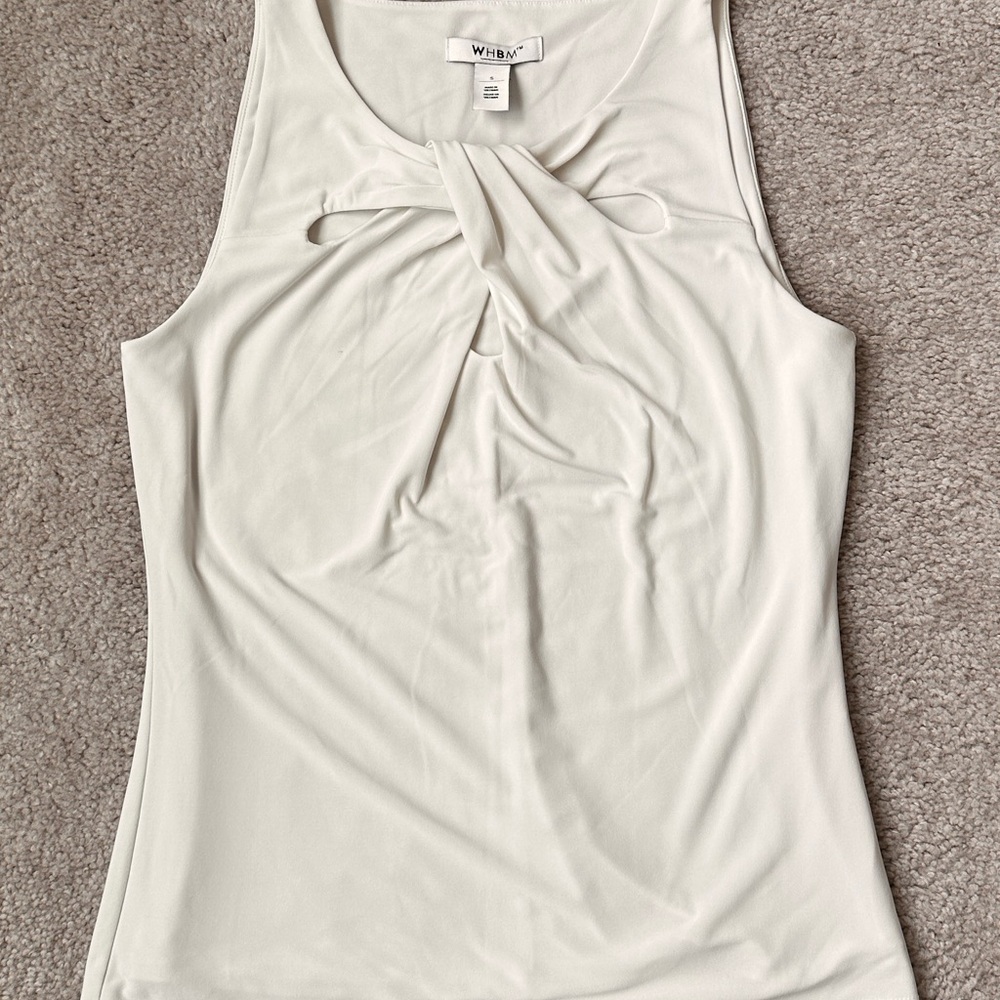 WHBM sleeveless top